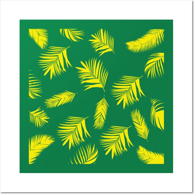 Yellow palms Wall Art by oscargml